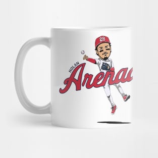 Nolan Arenado Caricature Mug